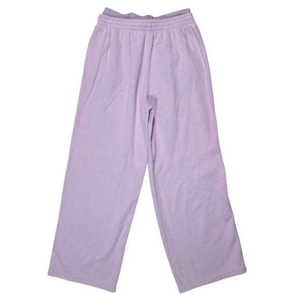 Skims Double Band Wide Leg Sweatpants Blush Pink Size Medium - Picture 4 of 5